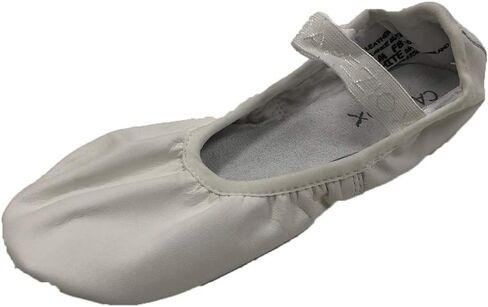 حذاء باليه Capezio Lily - للأطفال - مقاس طفل صغير 9M، أبيض in Saudi Arabia