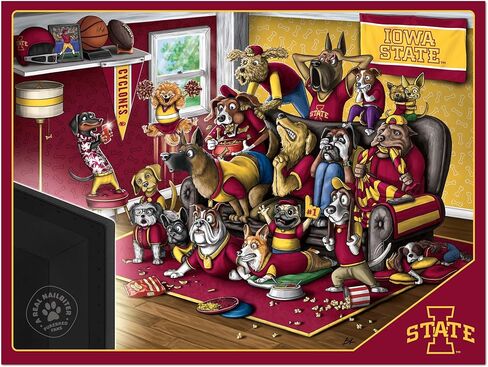 أحجية YouTheFan NCAA West Virginia Mountaineers Purebred Fans A Real Nailbiter 500 قطعة مقاس 15 بوصة × 20 بوصة in Saudi Arabia