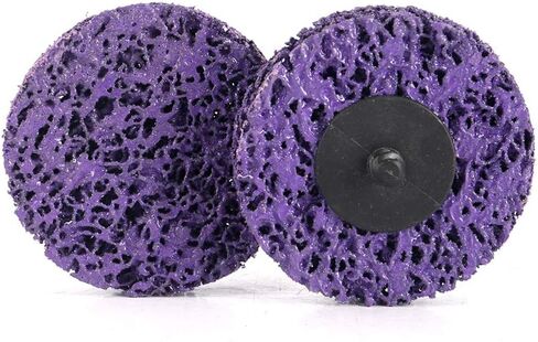 5pcs of 3 inch Strip Disc Rust Removal Wheel Surface Conditioning Rust Paint Remove Clean Angle Grinder Disc Wheel (Black) in Saudi Arabia