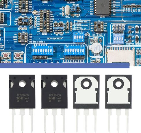 إنشاء فكرة 5X N-Channel IRFP260 MOSFET Transistor ESD مُصنف TO-247 50A 200V 3Pin قوة مقوم دولية للصناعة المنزلية وDIY in Kuwait