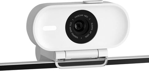 كاميرا Elgato Facecam Pro، كاميرا ويب True 4K60 فائقة الدقة للبث المباشر، والألعاب، ومكالمات الفيديو، ومستشعر سوني، وتصحيح الضوء المتقدم، والتحكم في نمط DSLR، وزاوية واسعة، تعمل مع OBS، والفرق، والتكبير، والكمبيوتر الشخصي/Mac in Saudi Arabia