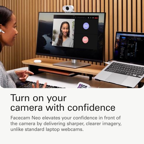 كاميرا Elgato Facecam Pro، كاميرا ويب True 4K60 فائقة الدقة للبث المباشر، والألعاب، ومكالمات الفيديو، ومستشعر سوني، وتصحيح الضوء المتقدم، والتحكم في نمط DSLR، وزاوية واسعة، تعمل مع OBS، والفرق، والتكبير، والكمبيوتر الشخصي/Mac in Saudi Arabia