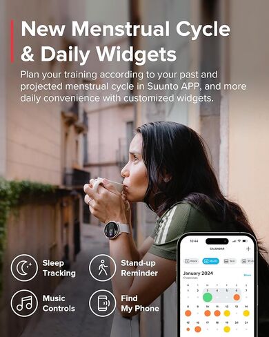 ساعة SUUNTO Race S الرياضية بنظام تحديد المواقع العالمي (GPS)، شاشة لمس AMOLED عالية الدقة مع وضع الاستعداد ثلاثي الأبعاد، نظام GNSS مزدوج النطاق، خريطة عالمية غير متصلة بالإنترنت، رؤى التدريب والتعافي المتقدمة، 95+ رياضات متعددة، مدمج وخفيف، برتقالي قوي in Kuwait