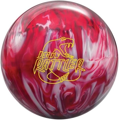 منتجات Bowlerstore كرة بولينج راديكالية مثقوبة مسبقًا - أحمر/فضي 13 رطلاً in Saudi Arabia