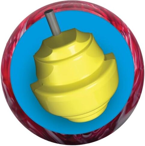 منتجات Bowlerstore كرة بولينج راديكالية مثقوبة مسبقًا - أحمر/فضي 13 رطلاً in Saudi Arabia