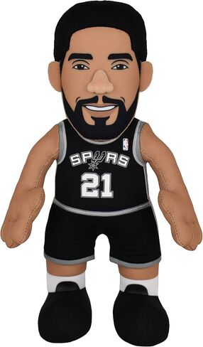 Bleacher Creatures San Antonio Spurs Tim Duncan 10" Mascot Plush Figure- A Legend for Play or Display in Saudi Arabia