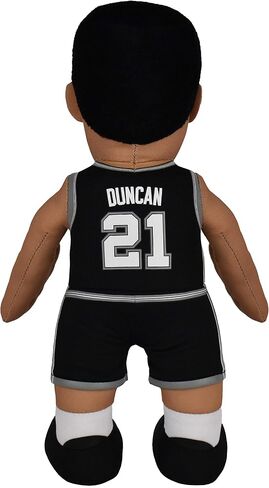 Bleacher Creatures San Antonio Spurs Tim Duncan 10" Mascot Plush Figure- A Legend for Play or Display in Saudi Arabia