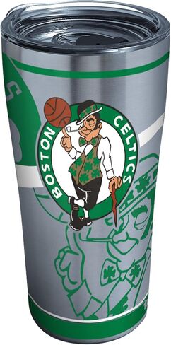 كوب Tervis ذو الجدران الثلاثية NBA Boston Celtics المعزول يحافظ على المشروبات باردة وساخنة، 30oz - الفولاذ المقاوم للصدأ، طلاء in Saudi Arabia