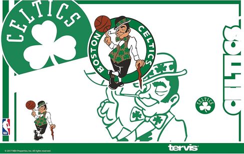 كوب Tervis ذو الجدران الثلاثية NBA Boston Celtics المعزول يحافظ على المشروبات باردة وساخنة، 30oz - الفولاذ المقاوم للصدأ، طلاء in Saudi Arabia