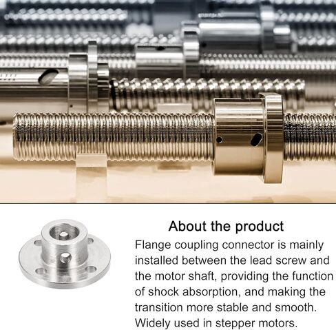 11 مم وصلة وصلة توصيل محرك ذات شفة صلبة (8 عبوات برغي تثبيت M4 مفتاح ربط سداسي)، [لجزء محركات السائر طراز RC DIY] - 4 عبوات in Kuwait