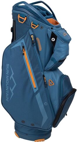 Sun Mountain 2024 Maverick Golf Cart Bag Blue/Orange in Saudi Arabia