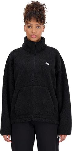 New Balance Women's Achiever Sherpa Pullover Half Zip in Saudi Arabia