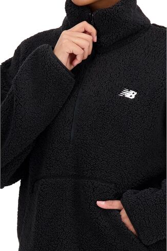 New Balance Women's Achiever Sherpa Pullover Half Zip in Saudi Arabia