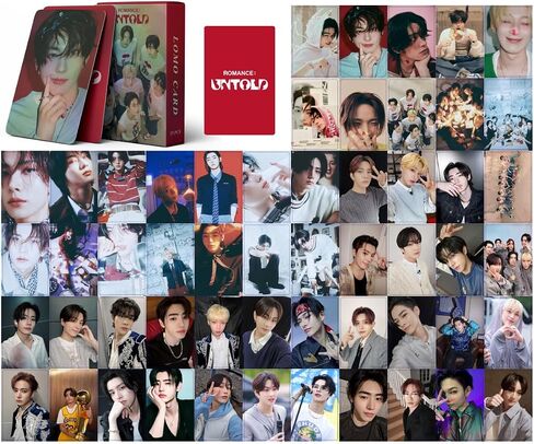 ENHYPEN Photocards 2024 New Album Lomo Cards,ENHYPEN Cards for Gift and Fans Collection (Red-55PCS) in Saudi Arabia