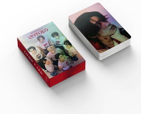 ENHYPEN Photocards 2024 New Album Lomo Cards,ENHYPEN Cards for Gift and Fans Collection (Red-55PCS) in Saudi Arabia