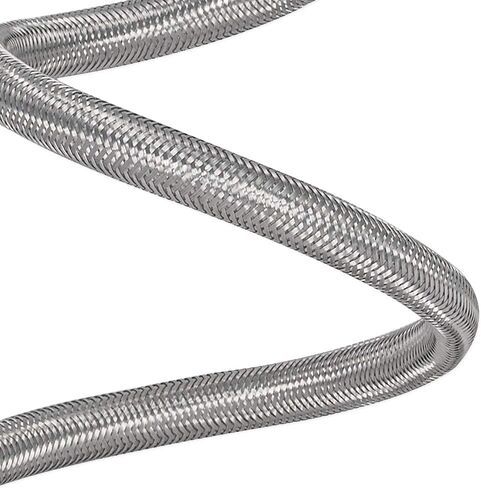 Eastman 12 Inch Flexible Toilet Connector, 7/8 Inch Ballcock x 1/2 Inch FIP, Stainless Steel Braided Supply Line, 48084 in Saudi Arabia