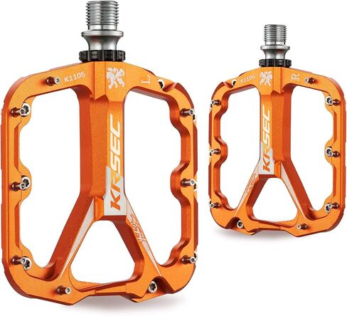 Bike Pedals Mountain Bike Pedal Nylon Fiber Non-Slip 9/16 inch Lightweight Bicycle Platform Flat Pedal for BMX MTB Adult Road Bike Universal in Saudi Arabia