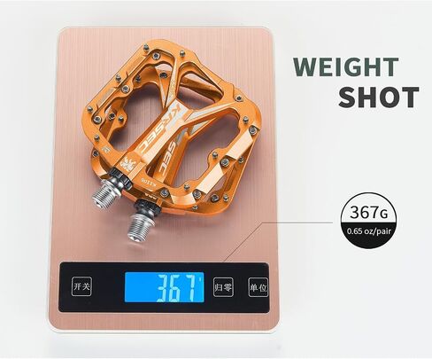 Bike Pedals Mountain Bike Pedal Nylon Fiber Non-Slip 9/16 inch Lightweight Bicycle Platform Flat Pedal for BMX MTB Adult Road Bike Universal in Saudi Arabia
