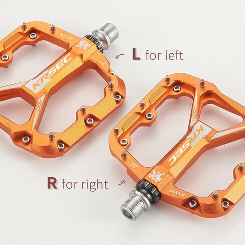 Bike Pedals Mountain Bike Pedal Nylon Fiber Non-Slip 9/16 inch Lightweight Bicycle Platform Flat Pedal for BMX MTB Adult Road Bike Universal in Saudi Arabia