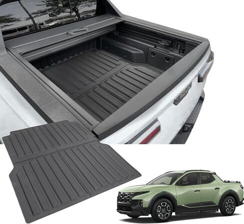 حصيرة السرير متوافقة مع Hyundai Santa Cruz 2022 2023 2024 بطانة سرير الشاحنة بديلة للحماية لجميع المواسم لملحقات Hyundai Santa Cruz 2022 2023 2024 in Saudi Arabia