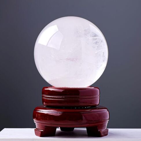Apengshi Dream Amethyst Crystal Ball Natural Purple Crystal Sphere Healing Stones for Decoration Divination Meditation FengShui in Saudi Arabia