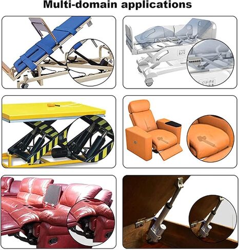 المحرك الخطي الكهربائي INTBUYING 500 مم (19.7 بوصة) 12 فولت تيار مستمر مع دعامة تثبيت وحدة تحكم المحركات الثقيلة 6000N/1320LB in Kuwait