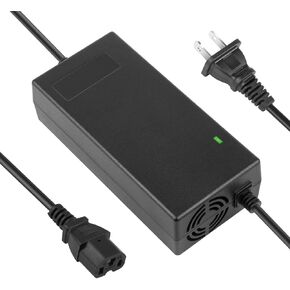 48V 20AH Lead Acid Battery Charger for Scooter, Go-Karts, Big Toys Baja, FitRight, Go-Bowen 100V-240V Input with 3 Pin Plug