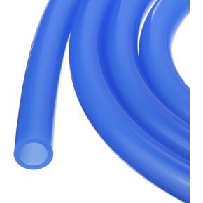 10ft 5/8" ID x 7/8" OD Silicone Tubing Blue 16mm x 22mm Industrial Plastic Tubing Pure Silicone Hoses for Pump Siphoning Draining Irrigation Brewing