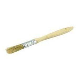 Weiler 40065 1/2" Chip & Oil Brush, White Bristle, 1-1/2" Trim Length, Wood Handle (Pack of 30)