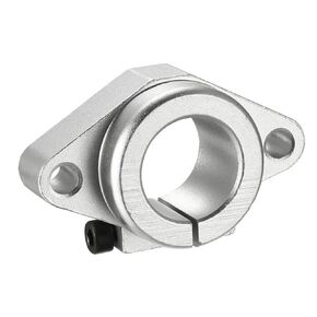 uxcell SHF25 Aluminum Linear Motion Rail Clamping Rod Rail Guide Support for 25mm Diameter Shaft