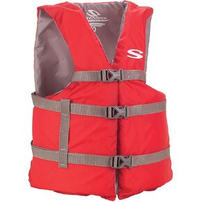 Stearns Adult GEN Purpose Vest, Red, Oversized