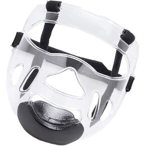 Clear Taekwondo Mask for Kids Adult Karate Mask Detachable Protector Head Gear Head Cover, Face Shield Thickening for Martial Arts Boxing Sparring Grapplings Muay Thai Kickboxing Training