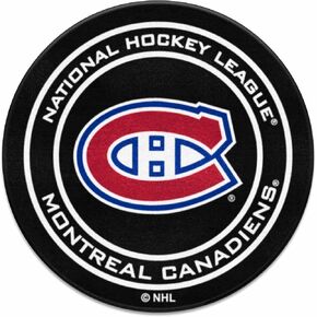 سجادة FANMATS 10274 Montreal Canadiens للمبتدئين - 19 بوصة. × 30 بوصة. | سجادة ديكور المنزل لمحبي الرياضة وبساط خلفي