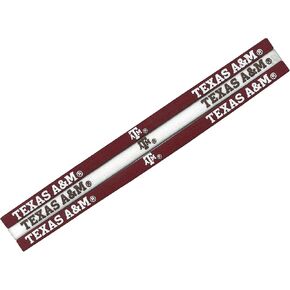 Littlearth Unisex-Adult NCAA Texas A&M Aggies Elastic Headband, Team Color, One Size