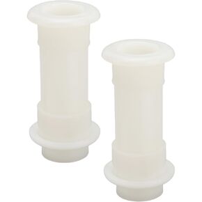 2Pcs 18mm Boat Drain Tube Easy Installation Hull Drain Pipe for Yacht Marine with Wide Application, Discharge Water Effectively