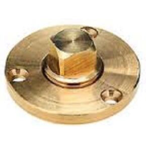 Boating Accessories New Garboard Drain Plug Bronze Large Flange Sea Ray Boat SCP 18751