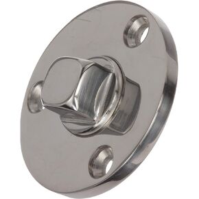 Seachoice Garboard Drain Plug, Stainless Steel, Fits 1/2 In. Pipe, Includes Flange and Plug