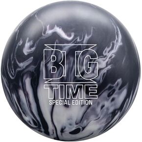 Bowlerstore Products Ebonite PRE-DRILLED Big Time Bowling Ball - Black/Silver 13lbs