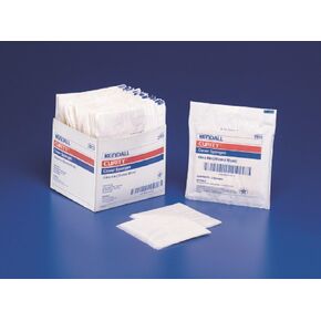 Kendall Curity Cover Sponges 4"X3" 2S Peel Back Package All Purpose Sponge - Box of 50 - Model 3157