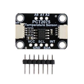 HiLetgo PCT2075 Temperature Sensor 11 Bit Higher Accuracy ADC Measurement I2C Temperature Sensor Compatible to QT/Qwiic with Pins