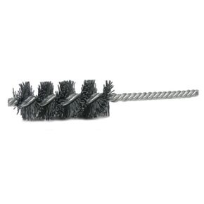 Weiler 21136 7/8" Nylox Power Tube Brush, 022/320SC Crimped Fill, 2-1/2" Brush Length, Made in The USA (Pack of 10)