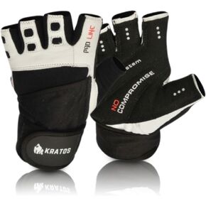 قفازات كراتوس لرفع الأثقال قابلة للتنفس للرجال والنساء| قفازات رياضية خفيفة الوزن للتمرين مع دعم للمعصم وحماية كاملة لراحة اليد | قبضة إضافية للياقة البدنية، والرفع، والتدريب، والتجديف، والسحب. in Kuwait