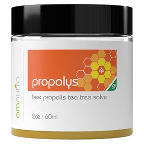 Athletes Foot Treatment Extra Strength - 2OZ Propolis Skincare Foot Salve For Cracked Feet Healing Bee Propolis Salve Tea Tree Salve Magic Salve Ointment Natural Beeswax Salve