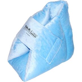 Skil-Care Multi-Ply Heel Protector 2023 MODEL, Universal - Pressure Relief, Synthetic Sheepskin, Vent Holes for Air Flow, Moisture Reduction, Snug Fit, Launderable, 503015