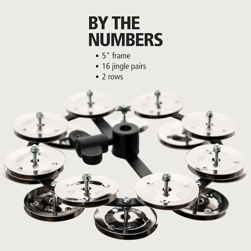 Meinl Cymbals HTHH1BK Mountable Hihat Tambourine with Steel Jingles (VIDEO) in Saudi Arabia