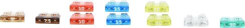 Bosch Standard Fuse Assortment, 7.5 amps, DIN/ISO 72581/3, Quick Release Feature, Model 1987529037 in Saudi Arabia