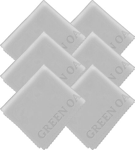 Microfiber Cleaning Cloths Premium Microfiber Cleaning Cloths for All LCD Screens, Computers, Lenses and Delicate Surfaces (6 Pack) in Kuwait