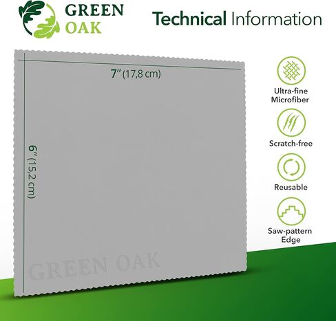 Microfiber Cleaning Cloths Premium Microfiber Cleaning Cloths for All LCD Screens, Computers, Lenses and Delicate Surfaces (6 Pack) in Kuwait