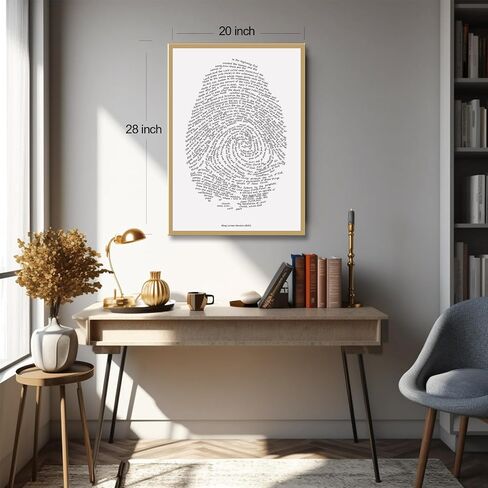 FeGoJeh The Fingerprint of God,Christian Wall Art Framed,Bible Verses Wall Art,Christian Art Wall Decor,Christian Home Decor,Bible Study in Saudi Arabia