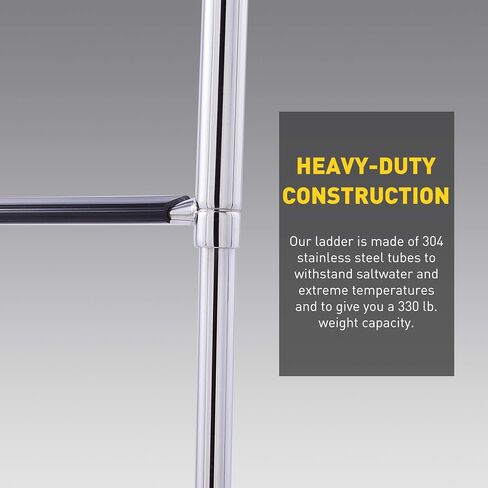 CO-Z Boat Rope Ladder 5 Step Portable Marine Dock Ladders, Assist Boat Accessories for Inflatable Boat, Fishing Boats, Kayak, Pontoon, Motorboat, Canoeing in Saudi Arabia